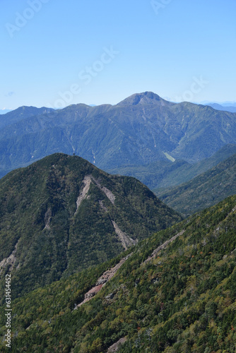 Climbing  Mount Nyoho  Tochigi  Japan