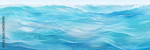 blue water background texture. Ai generative © W&S Stock