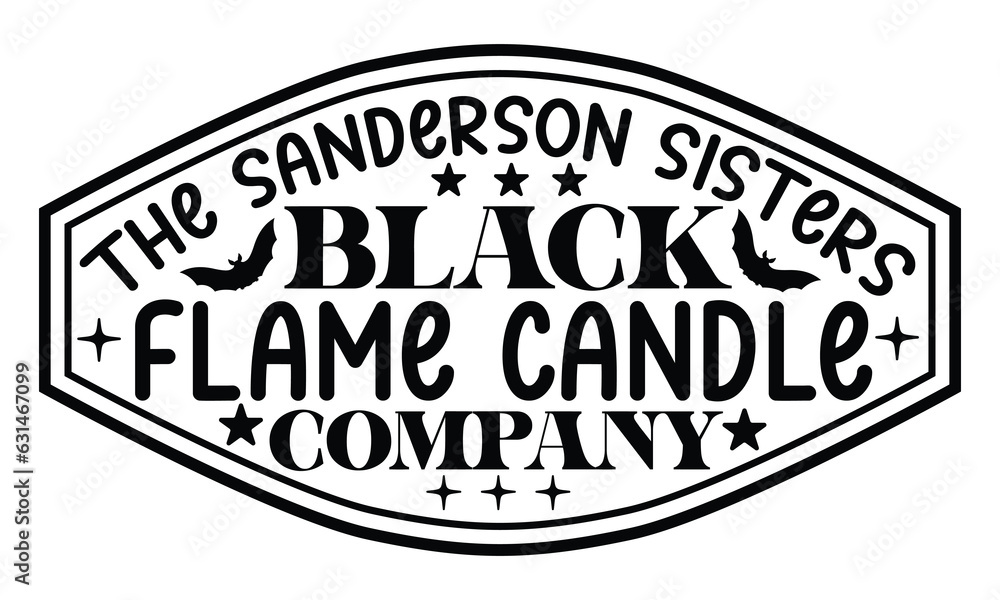 The sanderson sisters black flame candle company
