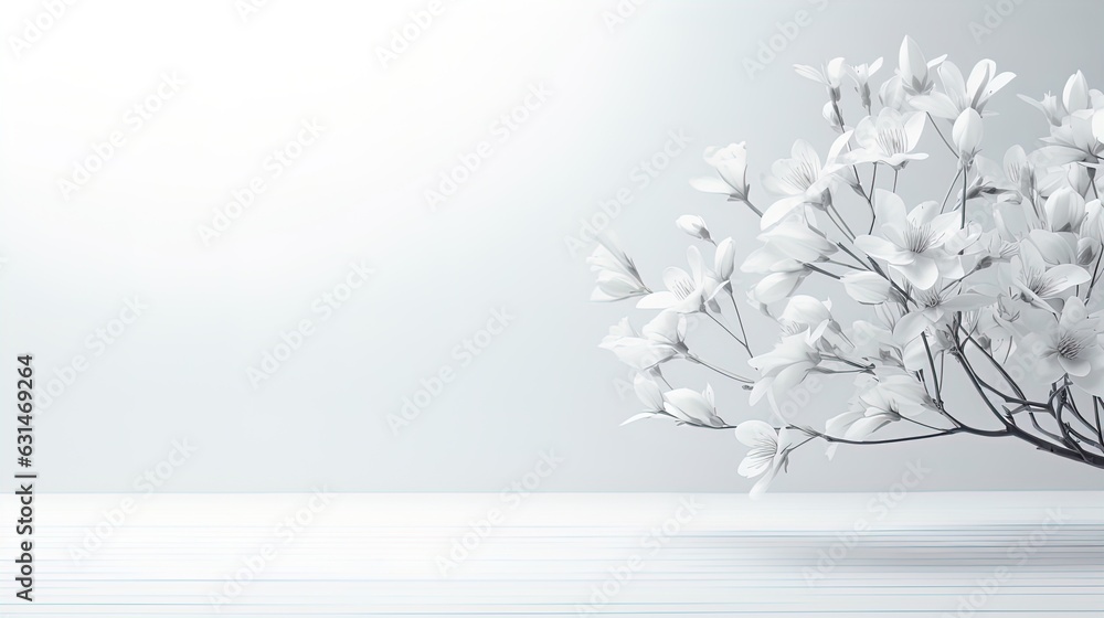 Abstract white and gray gradient background.geometric modern design. Illustration. Generative AI Abstract white and gray gradient background.geometric modern design. Illustration. Generative AI
