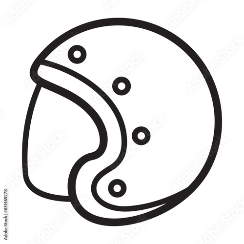 Safety helmet icon symbol image vector. Illustration of the head protector industrial engineer worker design image