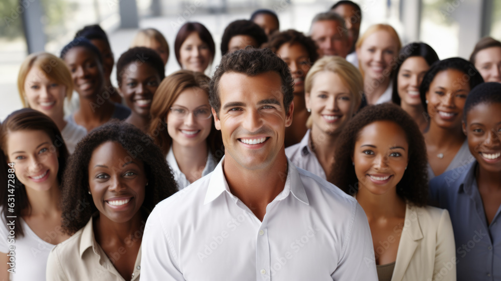 young multiracial happy professionals and business people smiling. diversity young multiracial happy professionals and business people smiling. diversity
