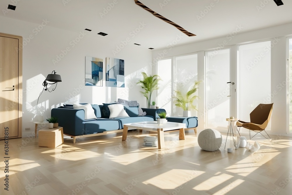 Fototapeta premium modern living room