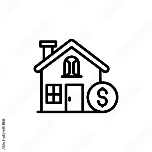 Home Buying icon in vector. Illustration