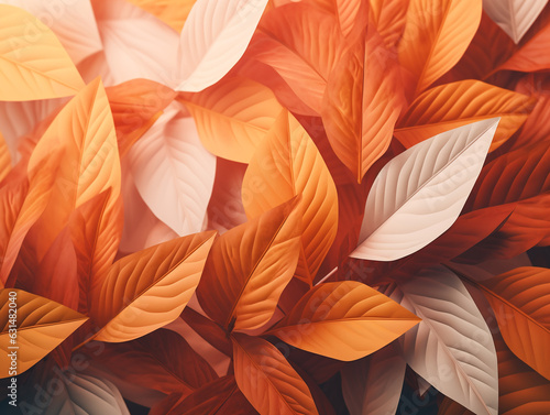 Background, wall texture, warm colors, bright leaves