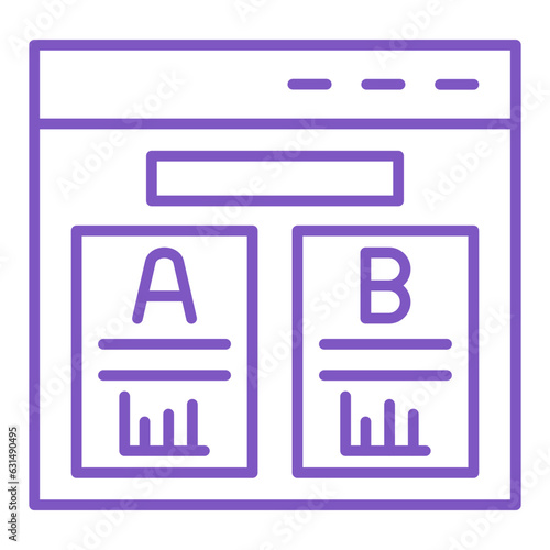 Ab testing Icon