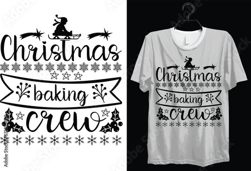 Merry Christmas Svg T-shirt Design. Funny Gift Merry Christmas T-shirt Design For Christmas Lovers. Typography, Custom, Vector, And Vintage T-shirt design.