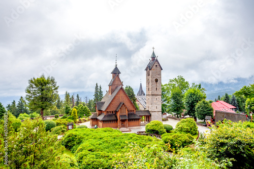 Stabkirche, Wang, Karpacz, Polen 