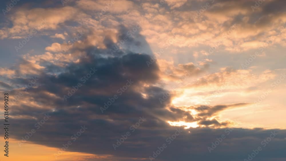 4K time-lapse video motion. Beautiful evening skies, clouds, and cloudscapes Pang Puay, Mae Moh, Lampang, Thailand. 4K time-lapse video motion. Beautiful evening skies, clouds, and cloudscapes Pang Puay, Mae Moh, Lampang, Thailand.