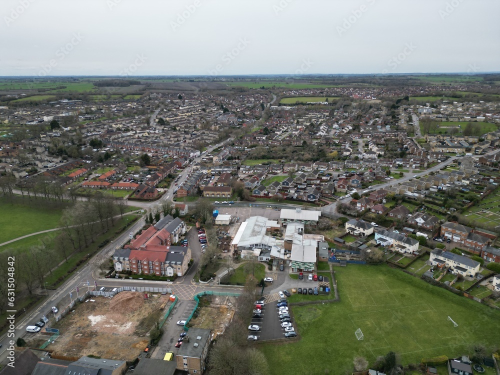 Haverhill Suffolk UK drone,aerial,