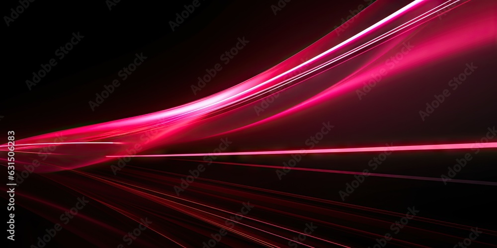 Futuristic tech artwork concept. Glowing abstract red wave. Modern design on black background. Red wave illustration on dark backdrop. abstract Futuristic tech artwork concept. Glowing abstract red wave. Modern design on black background. Red wave illustration on dark backdrop. abstract