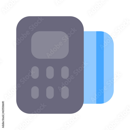 pos terminal flat icon