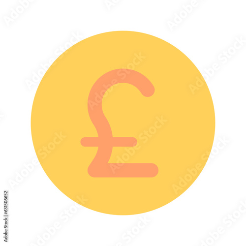 pound flat icon