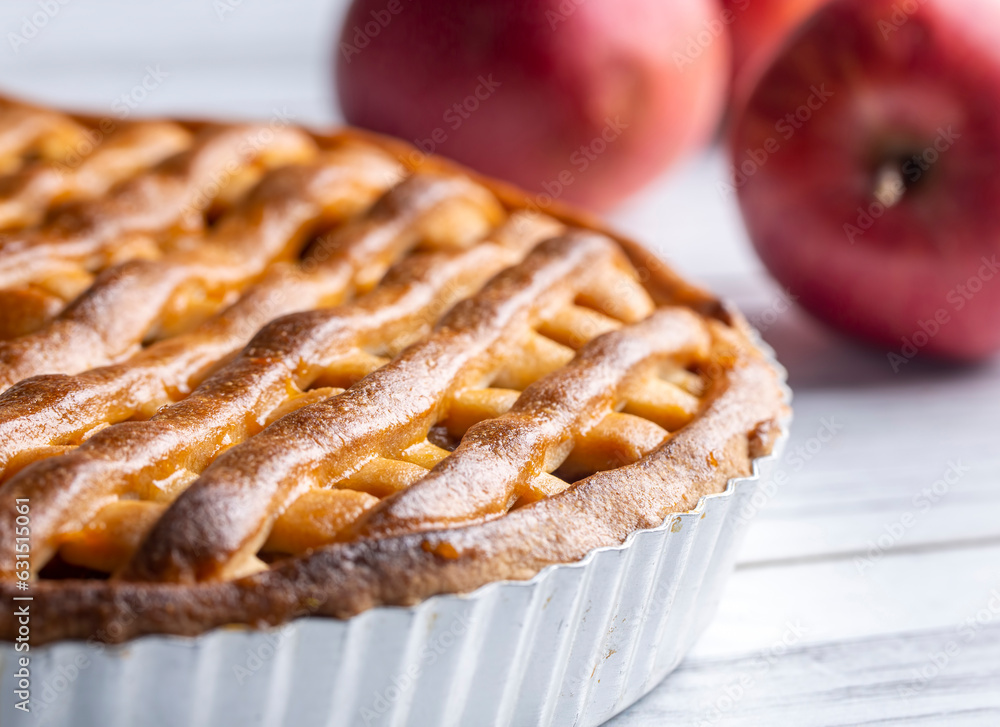 Homemade Organic Apple Pie Dessert Ready To Eat Homemade Organic Apple Pie Dessert Ready To Eat