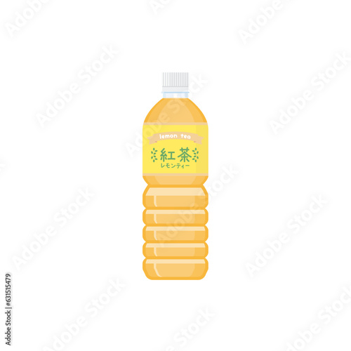 ペットボトルのレモンティー　500ml