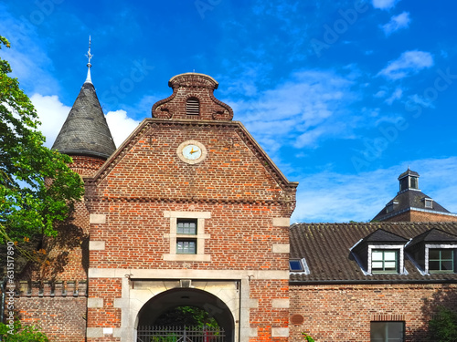 Castle of Schloss Neersen in the city of Willich in Germany photo