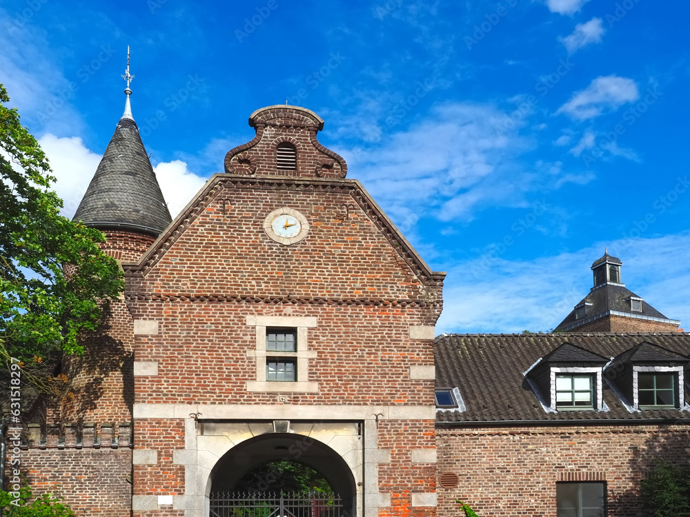 Castle of Schloss Neersen in the city of Willich in Germany Castle of Schloss Neersen in the city of Willich in Germany