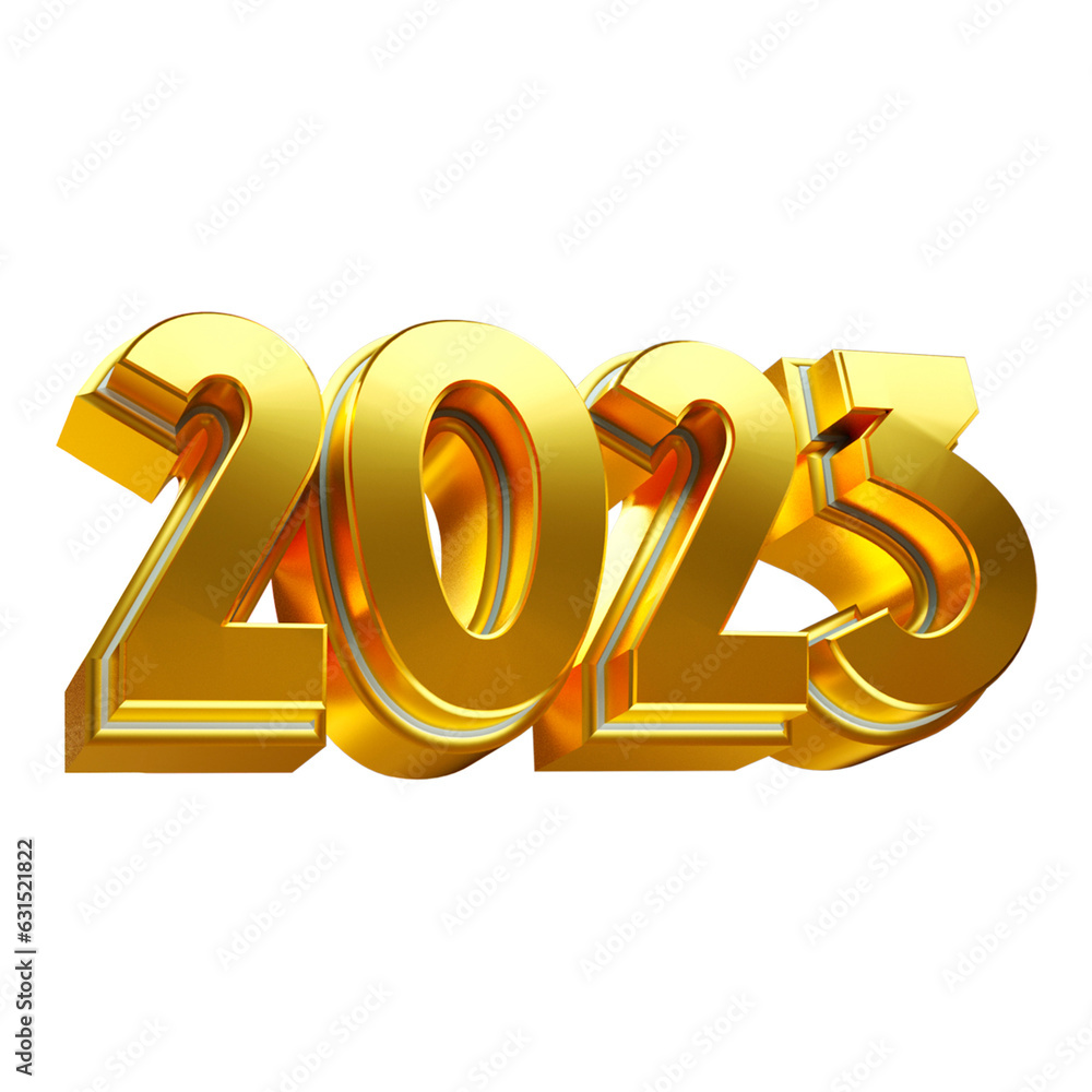 3d render number font gold 3d render number font gold