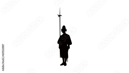 Swiss Guard silhouette