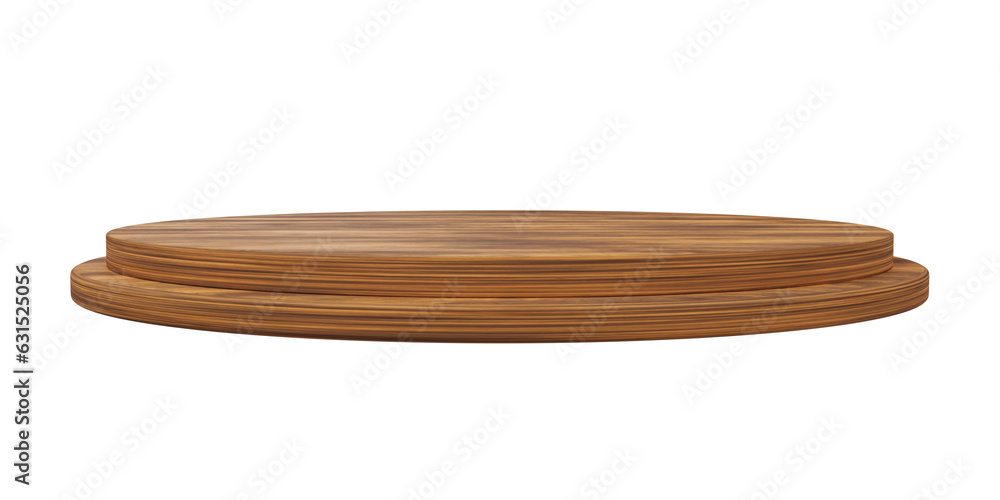 Fototapeta premium wood podium