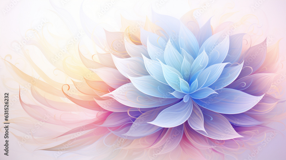 Mandala of Tranquility: Pastel Colors and Gentle Curves Mandala of Tranquility: Pastel Colors and Gentle Curves