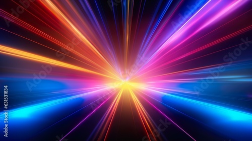 Abstract blurred gradient background in bright colors. Colorful spectrum