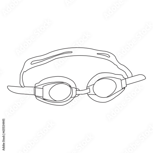 swimming goggles icon