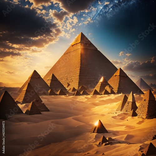 pyramids of giza