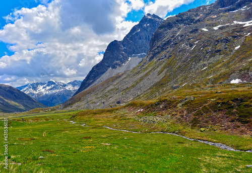 Albula-Alpen  Graub  nden  Schweiz 