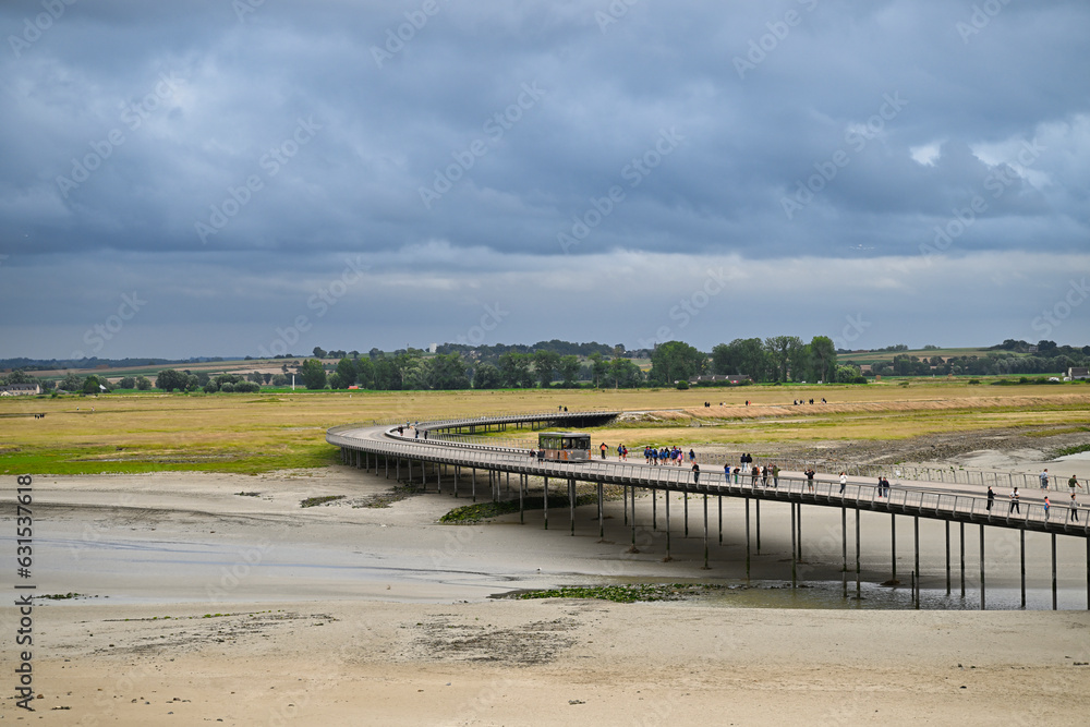 Landscape near Mont Saint Michel France