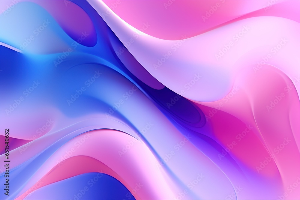 Fototapeta premium gradient background liquid metaballs abstract