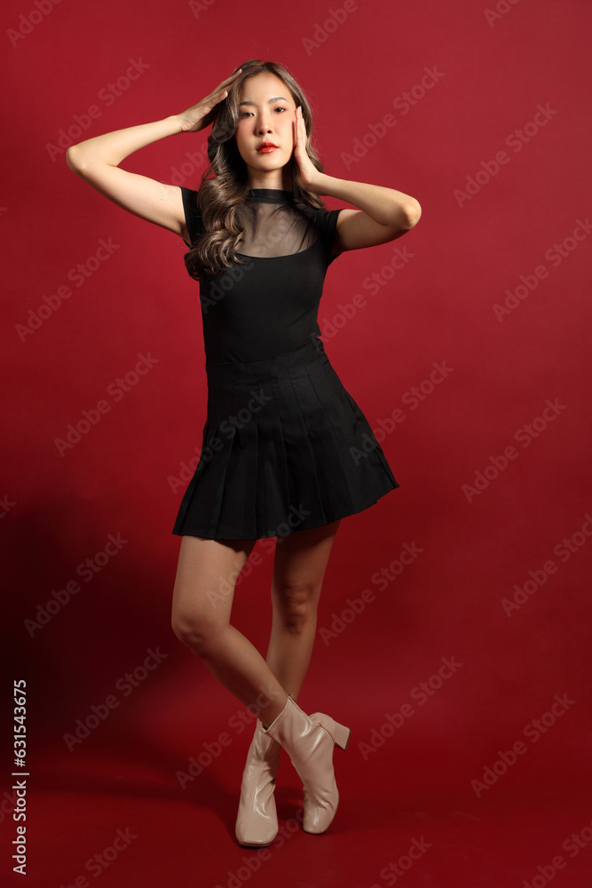 Woman in Red Woman in Red