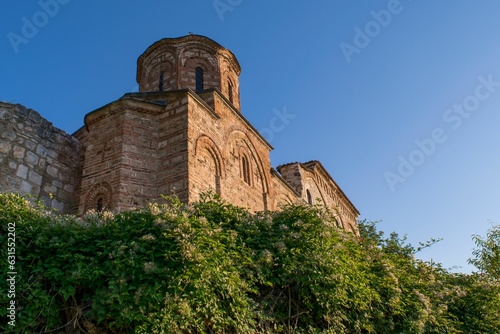 Canvas Print The Church of the Holy Saviour, a Christian Serbian Orthodox Church in Prizren,