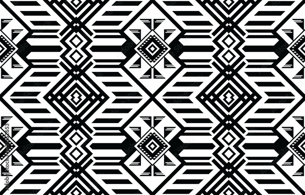 seamless ethnic pattern design.ethnic oriental ikat pattern traditional Design.ethnic oriental pattern traditional Design for background,carpet,clothing,wrapping,fabric,embroider
