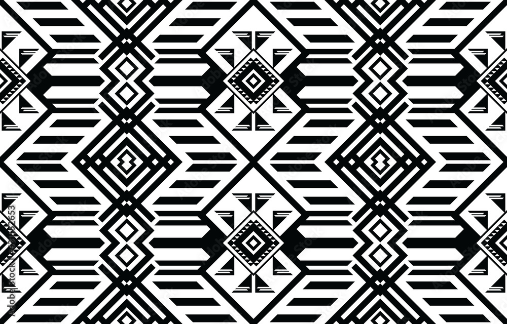 seamless ethnic pattern design.ethnic oriental ikat pattern traditional Design.ethnic oriental pattern traditional Design for background,carpet,clothing,wrapping,fabric,embroider
