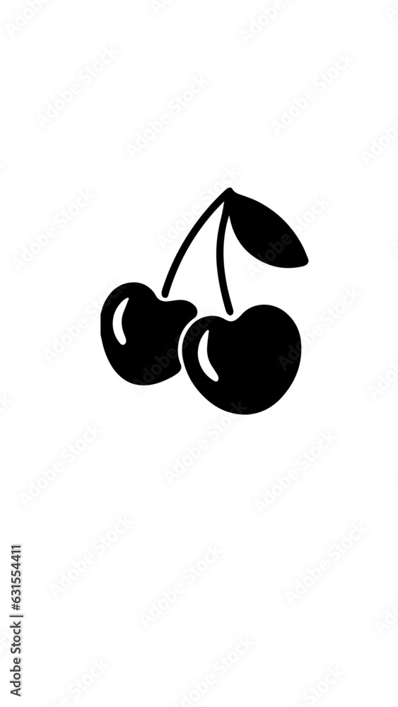 Fototapeta premium vector cereza