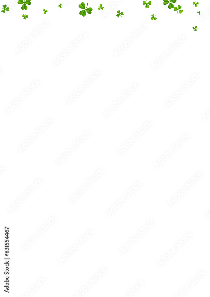 Green Clover Fly Vector White Background. Olive Green Clover Fly Vector White Background. Olive