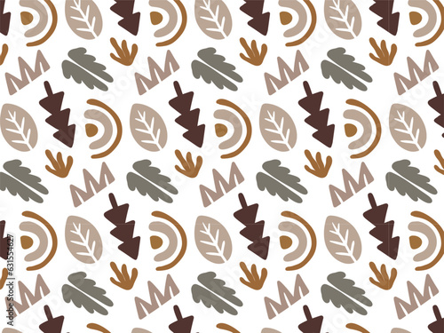 Leaf vibes pattern