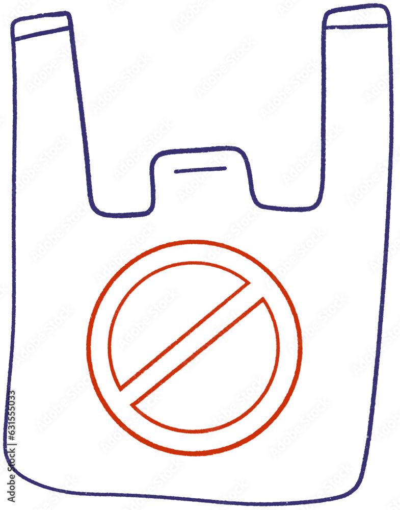 Obraz premium No plastic bag