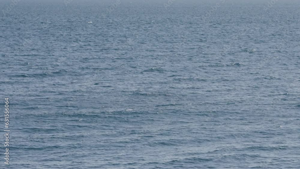 High angle shot of mediterranean sea azure color High angle shot of mediterranean sea azure color