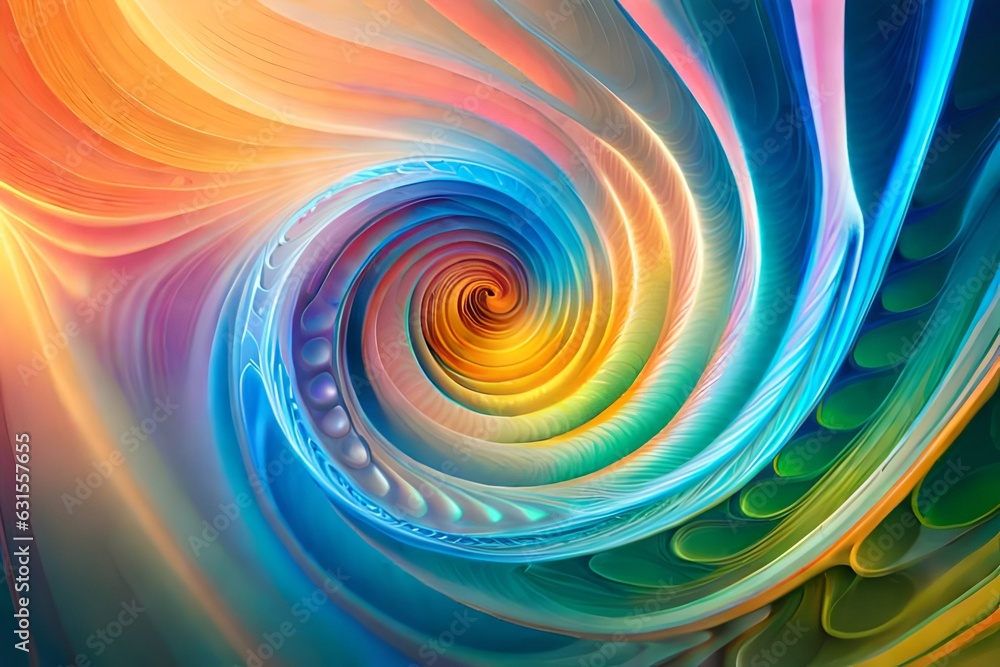 Rainbow Hues Unite in Radiant Splendor Rainbow Hues Unite in Radiant Splendor