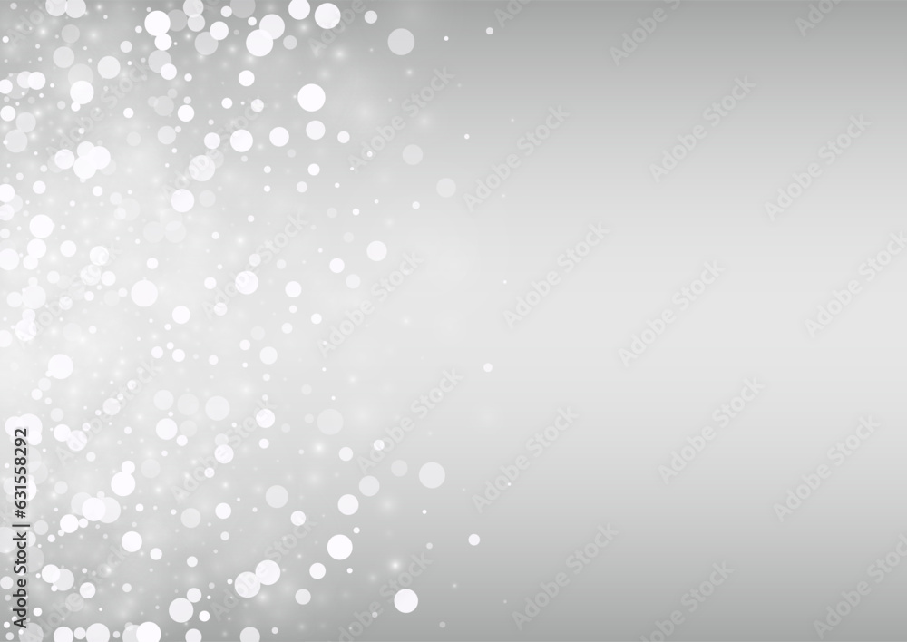 Gray Snow Vector Silver Background. Fantasy Gray Snow Vector Silver Background. Fantasy