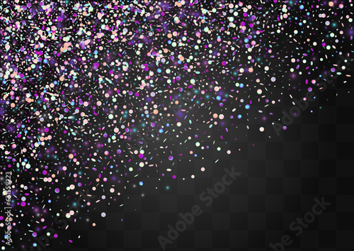 Magic Circle Iridescent Vector Transparent