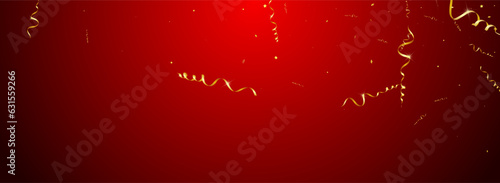 Shiny Spiral Party Vector Panoramic Red