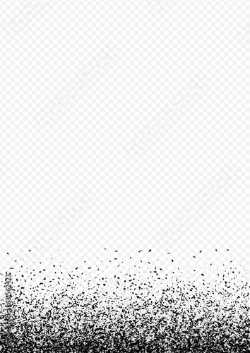 Sullen Dirt Vector Transparent Background. Gloomy