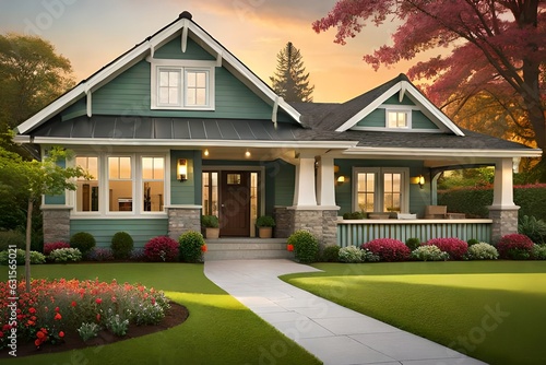 A Beautiful house in the park like as Bungalow .