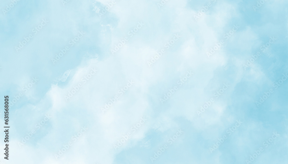 custom made wallpaper toronto digitalBlue watercolor abstract background. Watercolor blue background. Watercolor cloud texture.