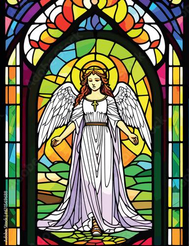 stained glass window