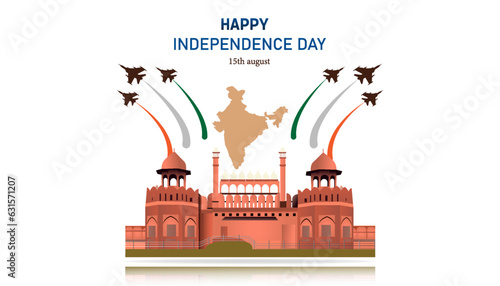 India independence day. banner, vector illustration of 15th August. banner design. poster. template. social media Posts. vector. 15th august. happy independence day. independence day India. social 