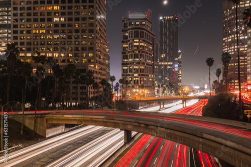Downtown Los Angeles Skyline at night